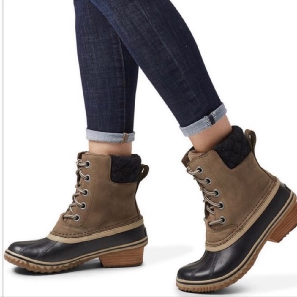 🆕 Sorel Slimpack Lace II Winter Snow Rain Boots - Picture 9 of 9